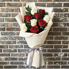 Букет цветов из:  Розы в Исетское