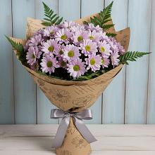 Букет цветов из:  Хризантемы в Исетское