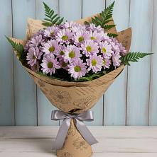 Букет цветов из:  Хризантемы в Исетское