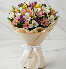 Букет цветов из:  Альстромерии в Исетское