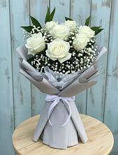 Букет цветов из:  Розы в Исетское