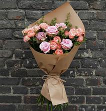 Букет цветов из:  Розы в Исетское