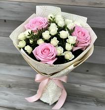 Букет цветов из:  Розы в Исетское