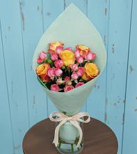 Букет цветов из:  Розы в Исетское